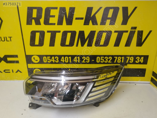 260601790R RENAULT TRAFİC 4 SOL FAR LED ORJ ÇIKMA RENKAY OTO
