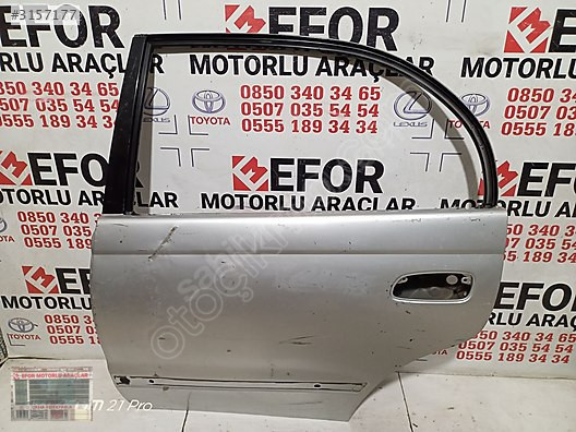 TOYOTA CARİNA SOL ARKA KAPI ÇIKMA ORİJİNAL PARÇA 1996-1997