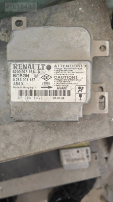 8200 375 761 0 285 001 157 RENAULT CLİO İÇİN AİRBAG BEYNİ