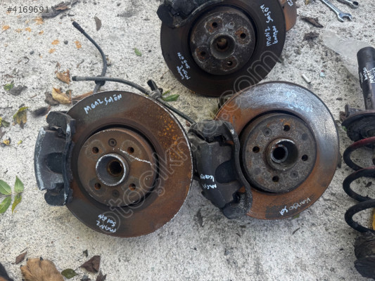 Megane 2 Scenic Kangoo Ön Taşıyıcı Disk Porya Komple Adet