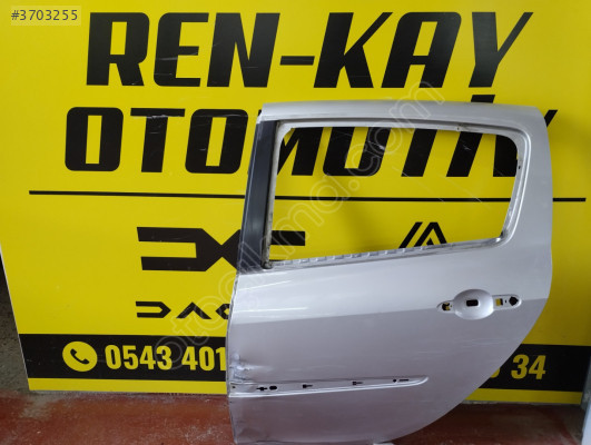 RENAULT CLİO 3 SOL ARKA KAPI GRİ ORJ ÇIKMA RENKAY OTO KOCAELİ