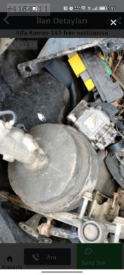 Alfa 145 fren festagnizı fren merkezi
