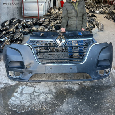 Renault master 4 çıkma ön tampon panjur