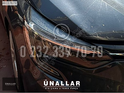 RENAULT CLİO 5 SAĞ FAR ve TÜM AKSAMALARI | ÜNALLAR OTO ÇIKMA |