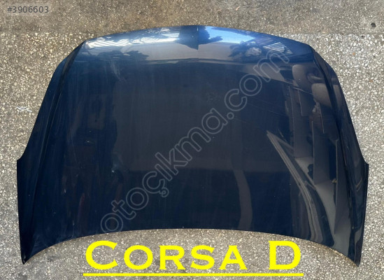 CORSA D SİMLİ MAVİ KAPUT HATASIZ PANJUR PANEL