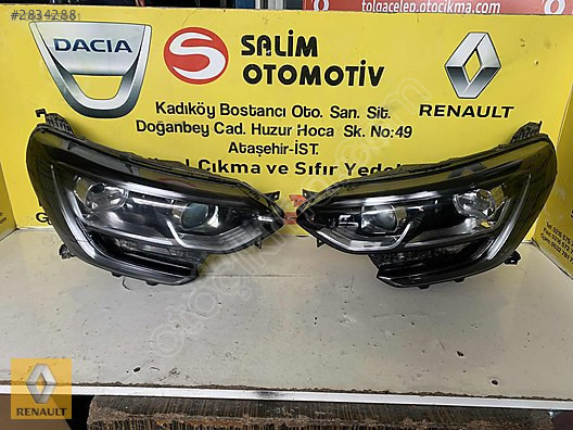 RENAULT MEGAN 4 ÇIKMA ORJİNAL SAĞ SOL TOUCH FAR VE DİĞER PARÇALA