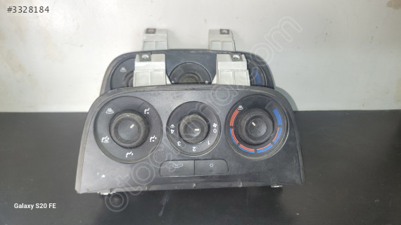 Fiat doblo geniş aile kalorifer kumanda paneli