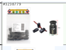 GUTSY KORDON KİLİDİ STOPER PLASTİK YAYLI SIYAH KULLANIM