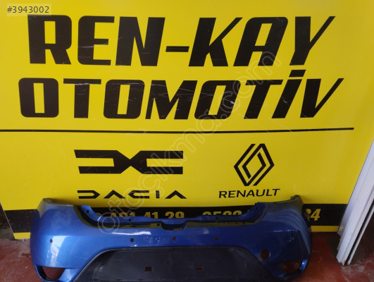 850229955R DACİA SANDERO STEPWAY ARKA TAMPON LACİVERT ORJ ÇIKMA
