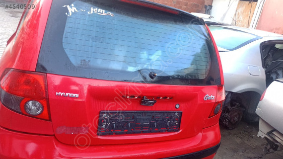 hyundai getz arka bagaj kapağı