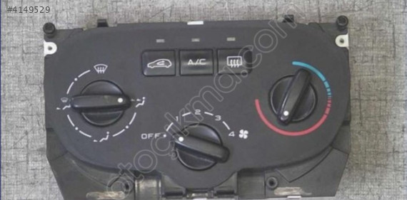 Peugeot 307 klima kontrol paneli