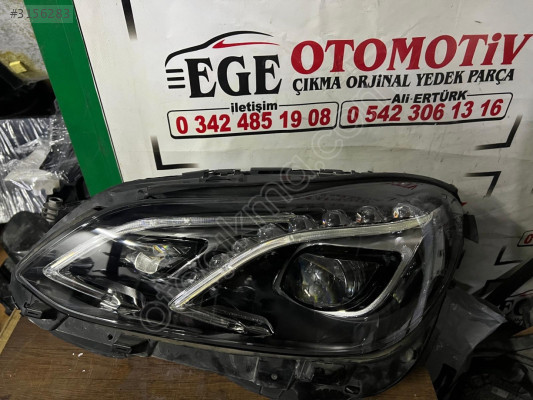 MERCEDES E SERİSİ W212 MAKYAJLI KASA SOL FAR ORJINAL HATASIZ
