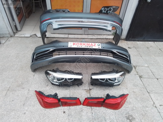BMW 5 SERİSİ G30 ÖN ARKA DOLU TAMPON SETİ ORJINAL SÖKME