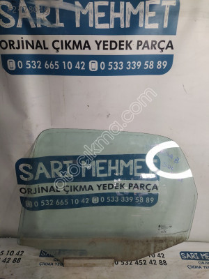 ÇIKMA OPEL CORSA B SOL ARKA KAPI CAMI 43R-000981