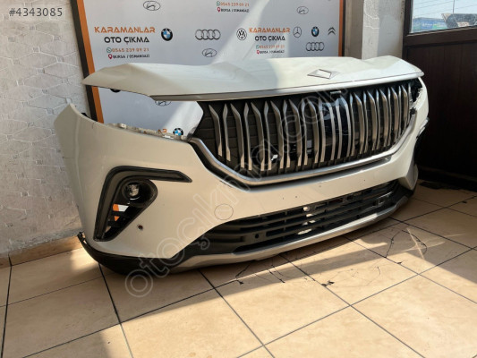 TOGG T10X ÖN TAMPON ÖN SET BEYAZ ORJİNAL