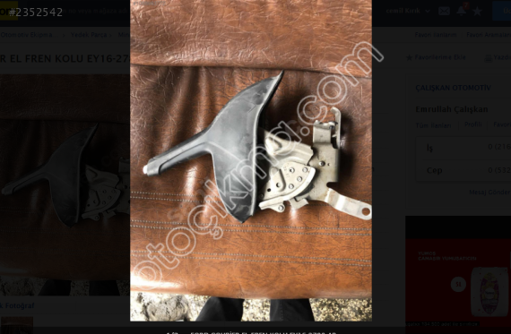 FORD COURİER EL FREN KOLU.EY16 2780