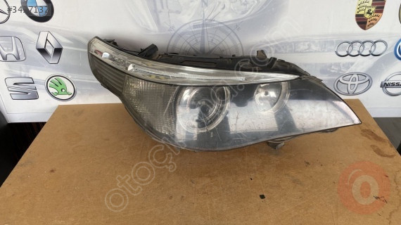 BMW E60 5 Serisi Tek Beyinli Xenon Sağ Far - Çıkma Parça