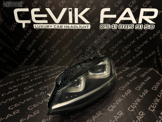 VOLKSWAGEN GOLF 7 2013-2017 HİGHLİNE 3 BEYİNLİ SOL FAR