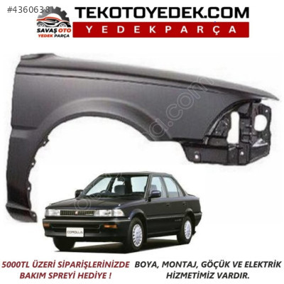 COROLLA ÖN ÇAMURLUK SAĞ SOL 1988 1989 1990 1991 1992 / KAMPANYA