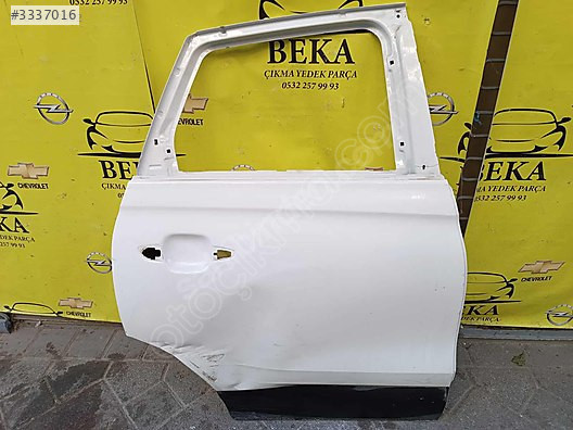 OPEL CROSSLAND SAĞ ARKA KAPI BEYAZ ÇIKMA ORJİNAL YEDEK PARÇA
