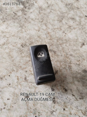 RENAULT 19 ORJİNAL TEKLİ CAM AÇMA DÜĞMESİ