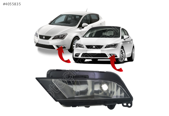 6J9941701A SEAT TOLEDO-İBİZA-LEON 2012 SOL SİS FARI
