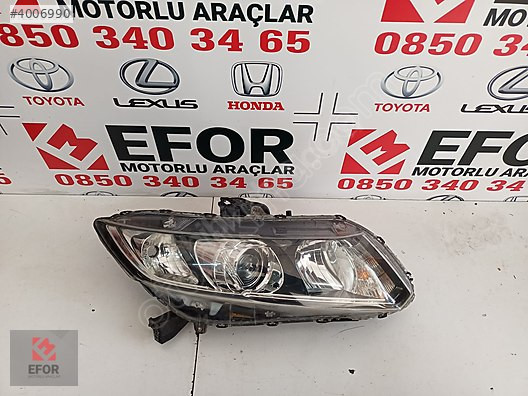 HONDA CİVİC SAĞ FAR ORJİNAL ÇIKMA YEDEK PARÇA 12-15