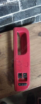 1J3959857 orj hatasız vw golf4 bora cam açma düğmesi ve çerçevesi