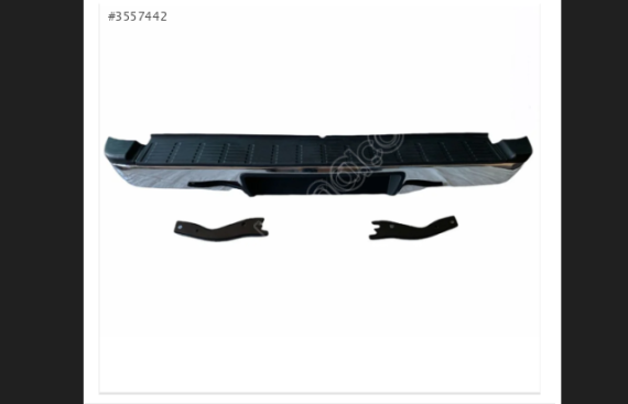 TOYOTA HILUX ARKA TAMPON KROM 2006 2014