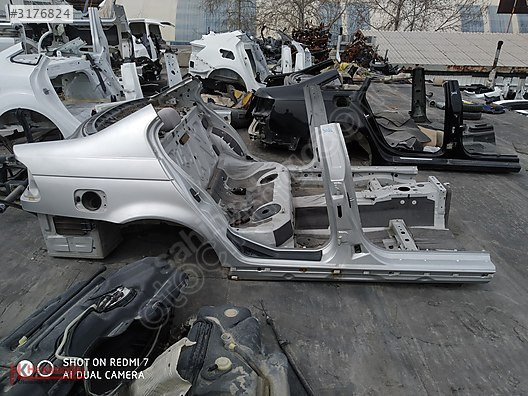 BMW E46 ARKA ŞASİ KUPA ÖN ŞASİ-ŞASE ÇEYREK MARŞPİYEL TAVAN ARKA