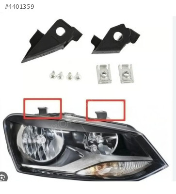 6R0998225 VW POLO 11-17 FAR TAMİR KİTİ SOL