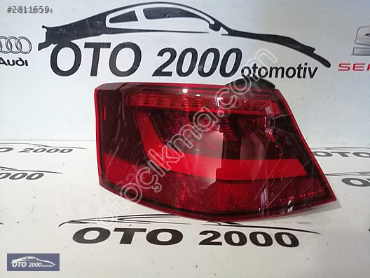 8V3945095B-8V3945095A AUDİ A3 2013-2016 STOP SOL DIŞ LED
