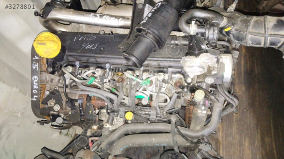 RENAULT FLUENCE 1.5 EURO 4 KOMPLE MOTOR ÇEVİK OTO ÇIKMA BURSA