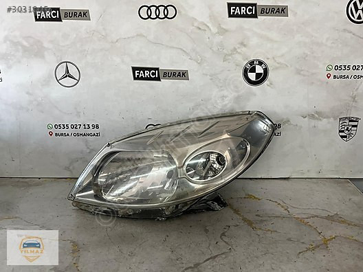 DACİA SANDERO SOL FAR ORJİNAL