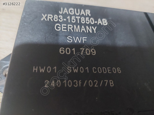 Jaguar S Type XR83-15T850-AB Geri Park Yardım Kontrol Modülü