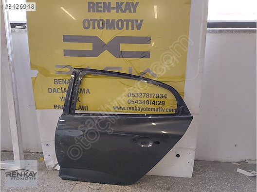 RENAULT MEGANE 4 SOL ARKA KAPI ORİJİNAL ÇIKMA RENKAY OTO KOCAELİ