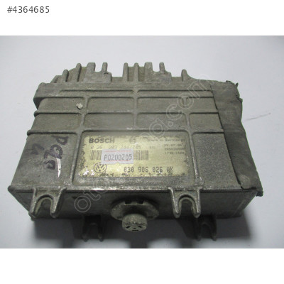 Volkswagen Polo 1.0 Motor Beyni 0261203744 030906026AK