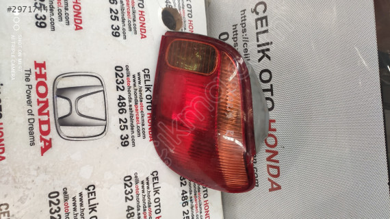 Toyota Yaris sağ arka stop orijinal çıkma