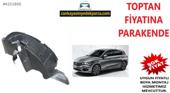 FİAT EGEA HB ARKA CAMURLUK DAVLUMBAZI SAĞ/SOL SIFIR ADET FIYAT