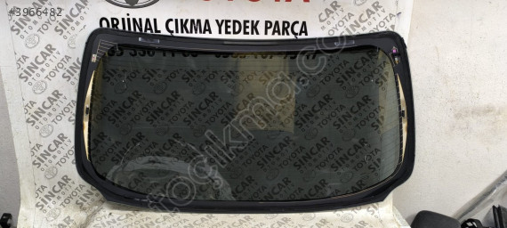 TOYOTA COROLLA 2019 2025 ARKA CAM ÇIKMA ORJİNAL