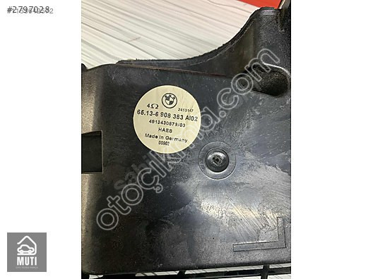 BMW E46 Hinten Bağlantıları 65.13-6908383 Bas, SES SİSTEMİ,