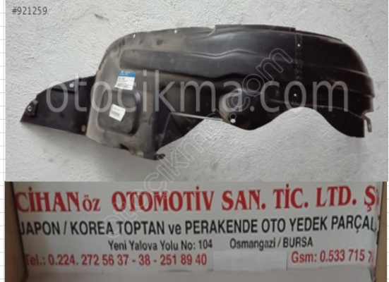 HYUNDAI GETZ DAVLUMBAZ 2006 SONRASI SAĞ