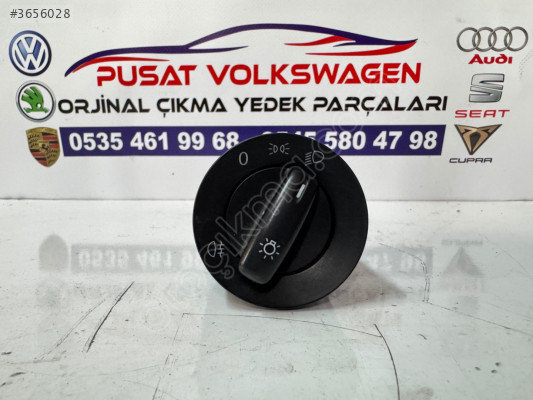 VOLKSWAGEN JETTA ÇIKMA ORJİNAL FAR ANAHTARI 1K0 941 431 BB