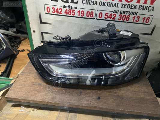 2012/2015 AUDİ A4 LEDLİ MERCEKLİ SAĞ SOL FAR ORJINAL HATASIZ