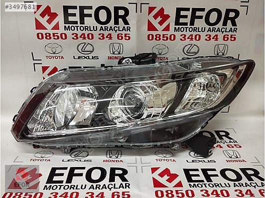HONDA CİVİC SIFIR SOL FAR XENON 12-15 OEM NO: 33150-TR0-G01