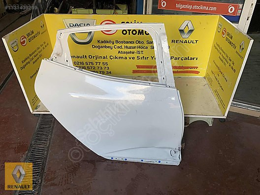 Clio 5 Renault Orjinal Sağ Arka Kapı ve Çıkma Parçalar