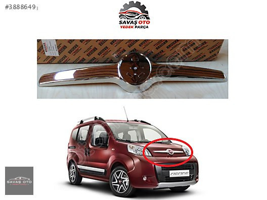 FİORİNO ÖN PANJUR ÖN KAPUT PANJURU NİKELAJI 2007+ 735578620