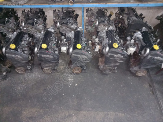 Renault kangoo 1.5 dizel arkadan marşlı motor komple