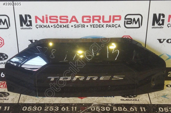 SSANGYONG TORRES BAGAJ BAKALİTİ ORJİNAL ÇIKMA