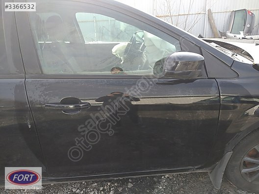 Ford Focus 2007-2011 Modelleri Arası Sağ Ön Kapı Hatasız Siyah
